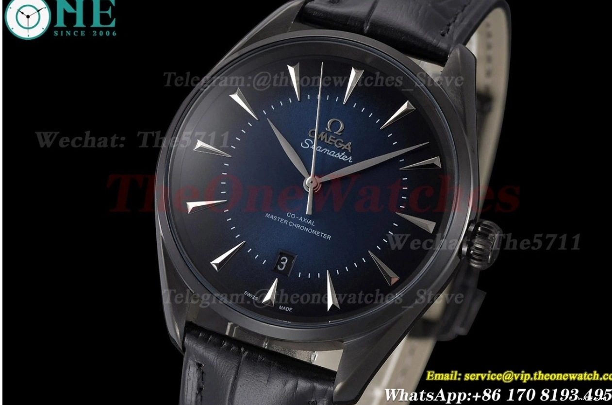 PVD Gradient Seamaster Blue Dial GDF 41mm MY8215 LE 0311